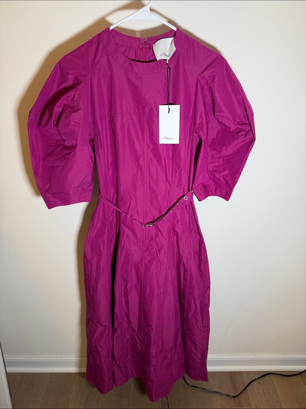 3.1 Phillip Lim Magenta Midi Dress